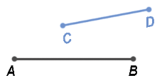 Как сравнить длины отрезков: наложение и измерение, объяснение и примеры
