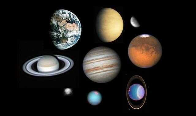 Планеты Солнечной системы и их расположение, расстояние от Солнца до Земли
